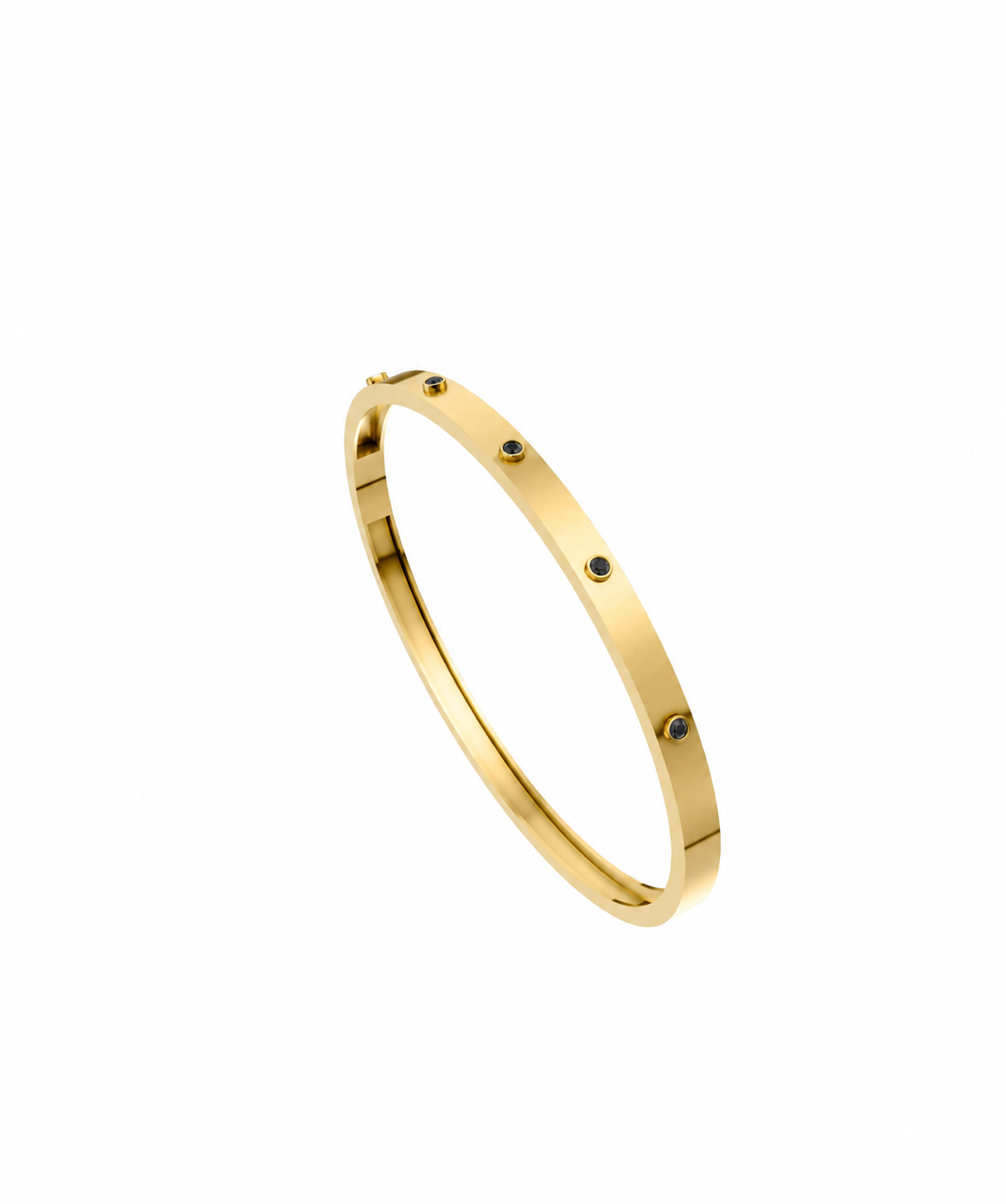 Bracelete Articulado com Diamantes