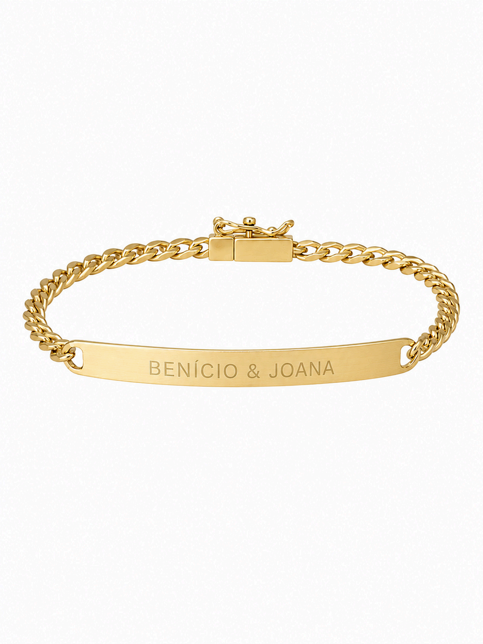 Pulseira HE Personalizável (Ouro Amarelo)